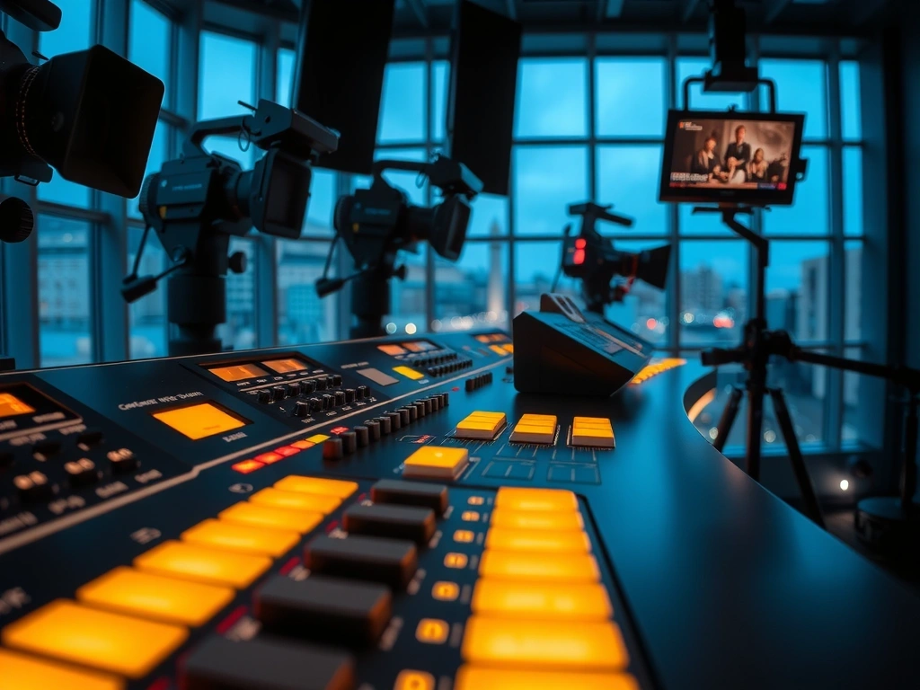 Detalle técnico de mesa de mezclas